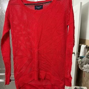 Buy 1 get 1 50% off! Red American Eagle long sleeve
